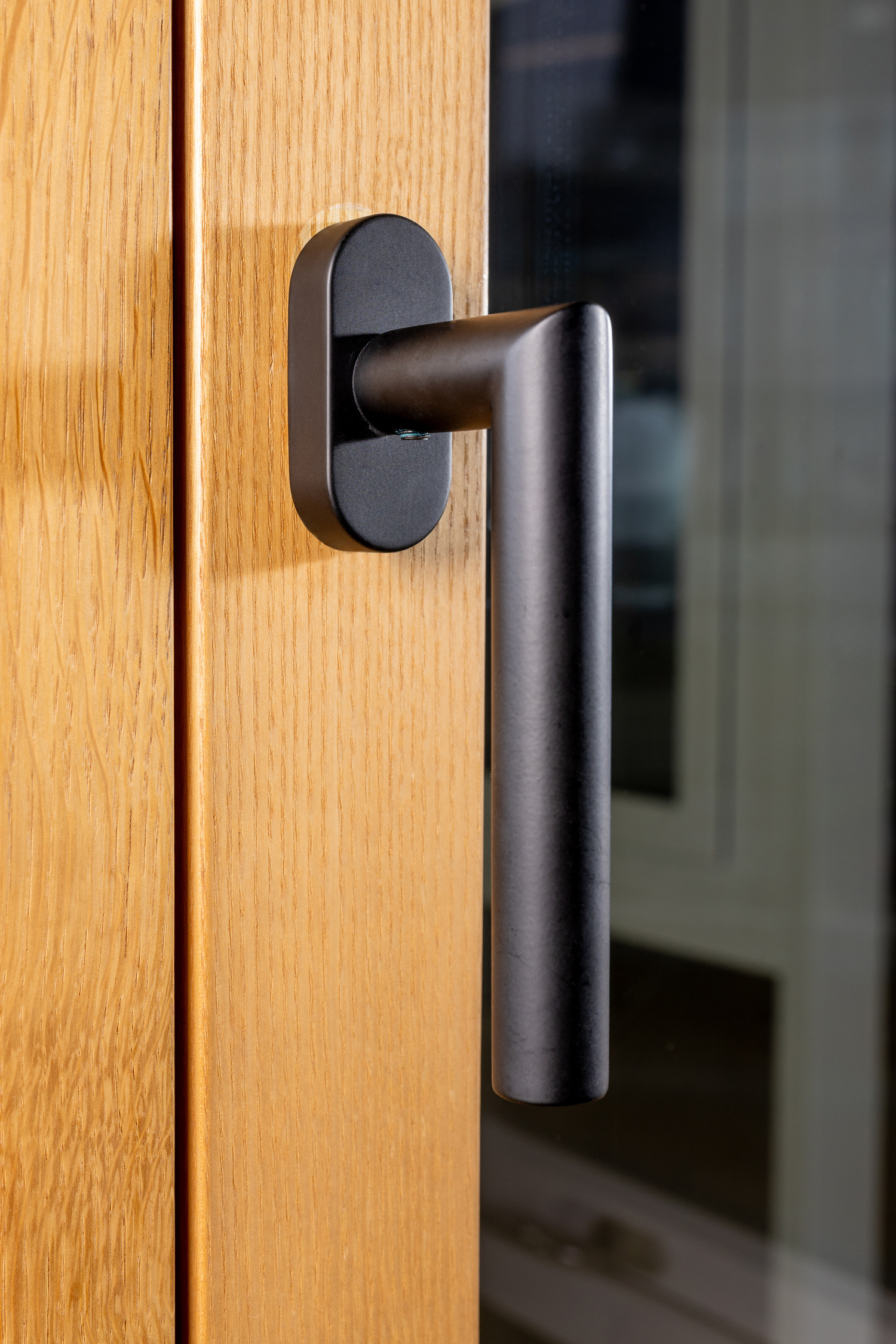 Griff Edelstahl PVD schwarz