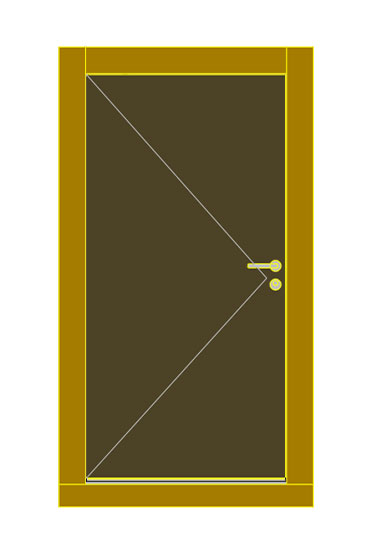 OEKO mit T&uuml;rblatt Aussenansicht